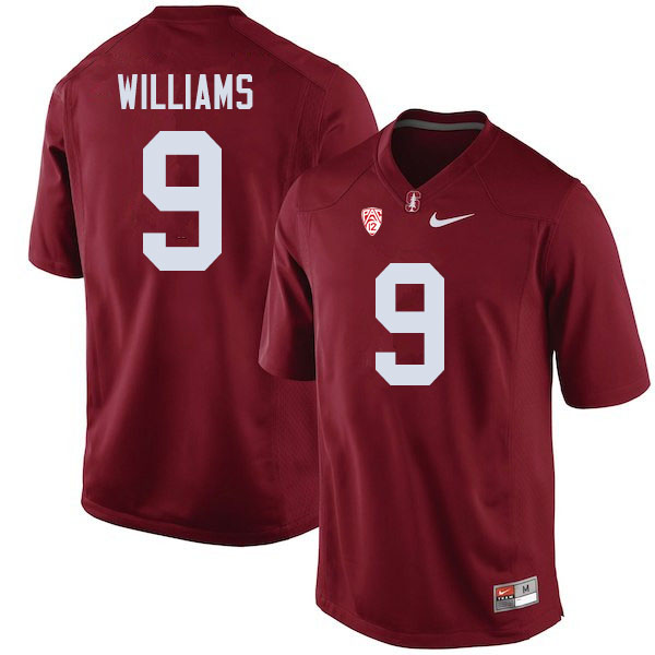 Men #9 Noah Williams Stanford Cardinal College Football Jerseys Sale-Cardinal - Click Image to Close